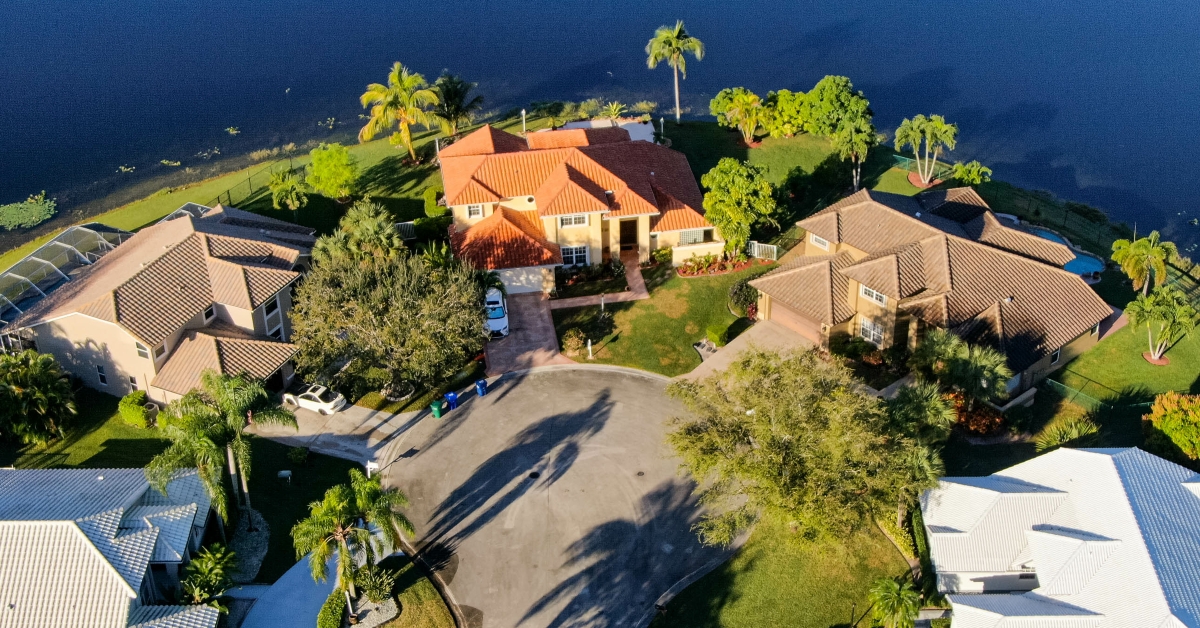 aerial photography Coral Springs Florida