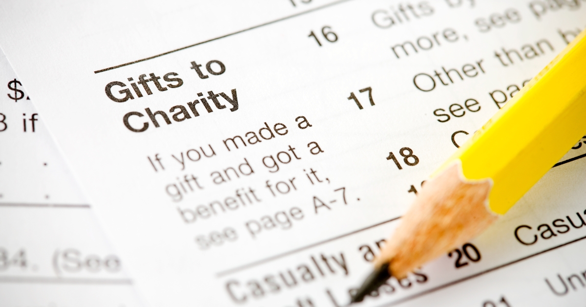 taxes focus on charitable deduction section