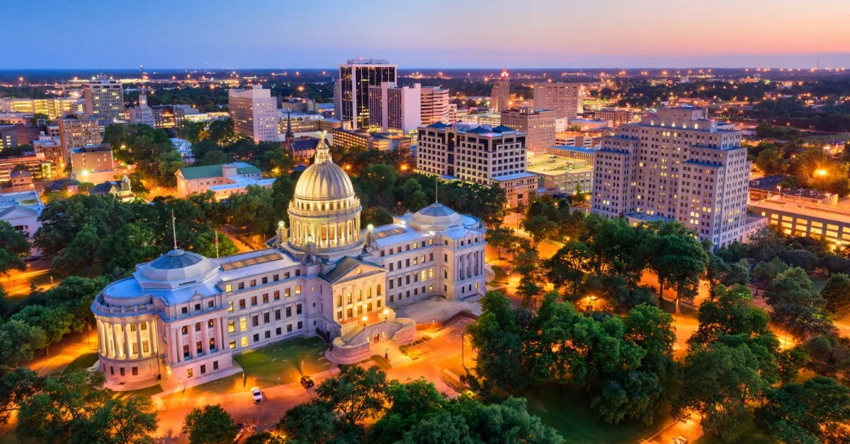 jackson mississippi skyline