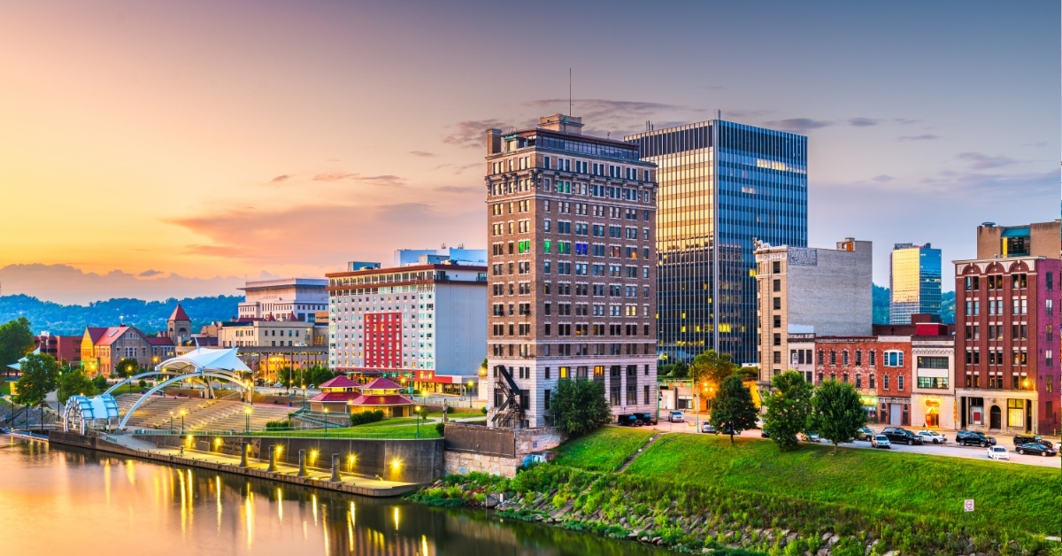 charleston west virginia skyline