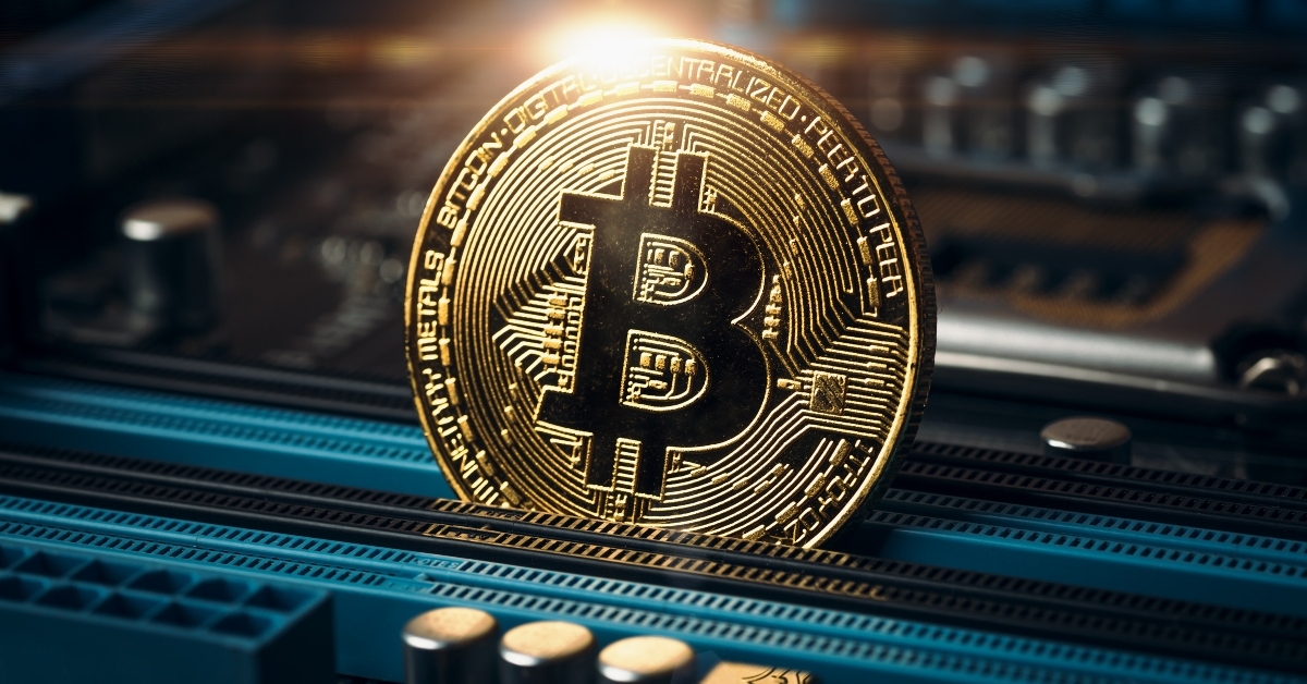 cryptocurrency golden bitcoin coin