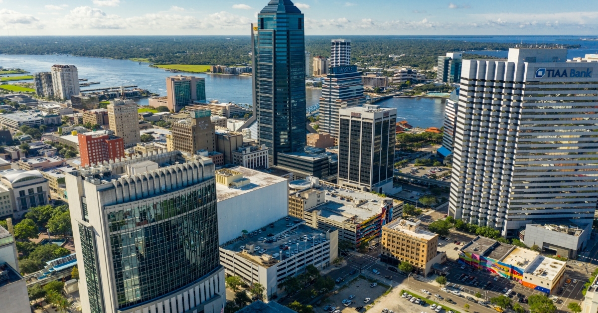 aerial photo Jacksonville Florida