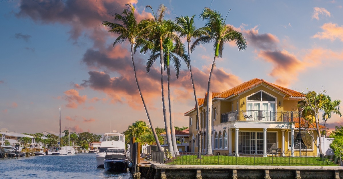 beautiful waterway house in fort lauderdale