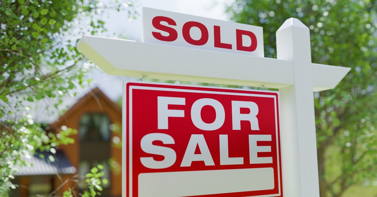 sold for sale signage