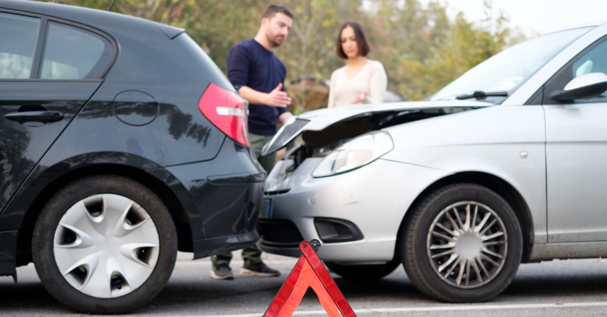 people checking car damages after car accident