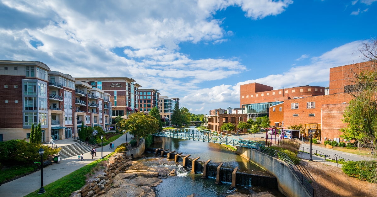 bridge over reedy river in greenville