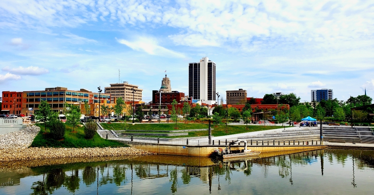 Promenade Park in Fort Wayne