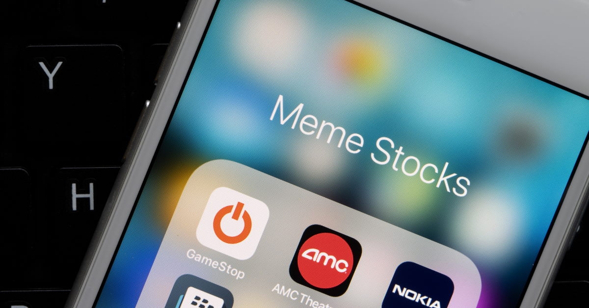 apps in meme stock folder on iphone