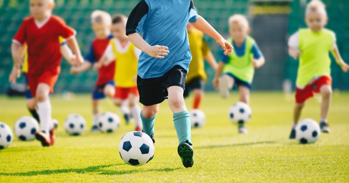 football soccer training for kids
