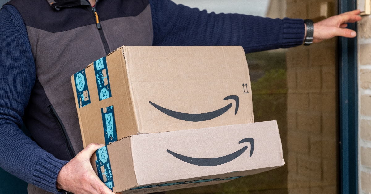 delivering amazon prime packages