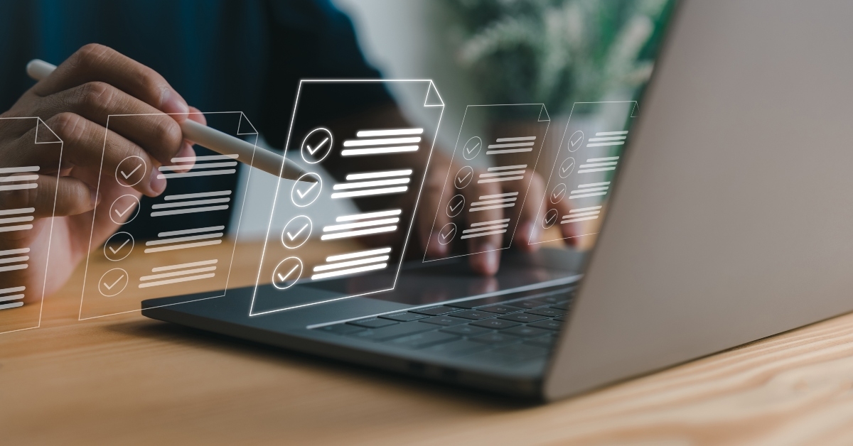checklist and clipboard task management