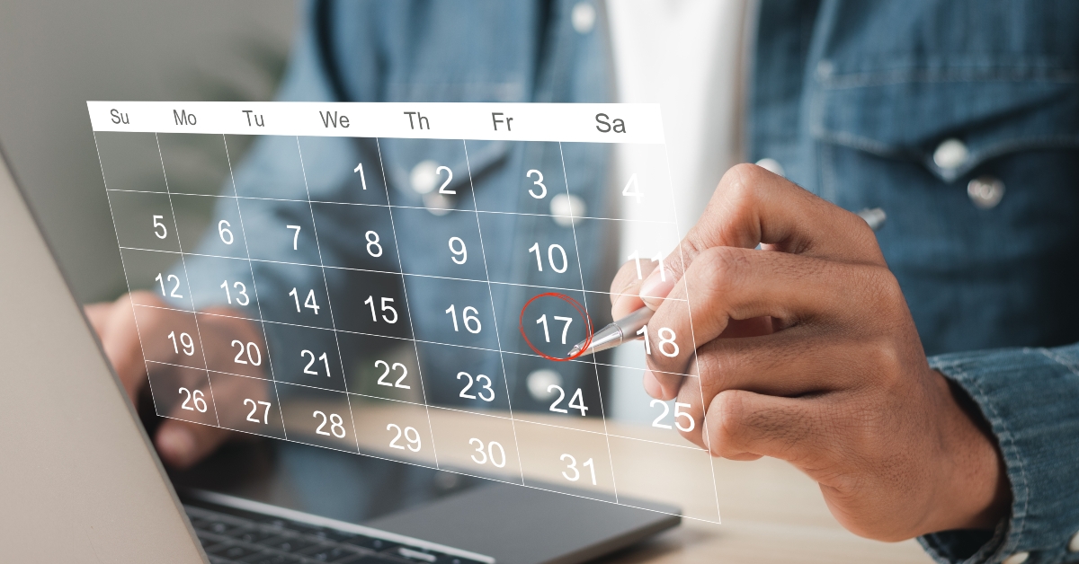 businessman manages time for effective work