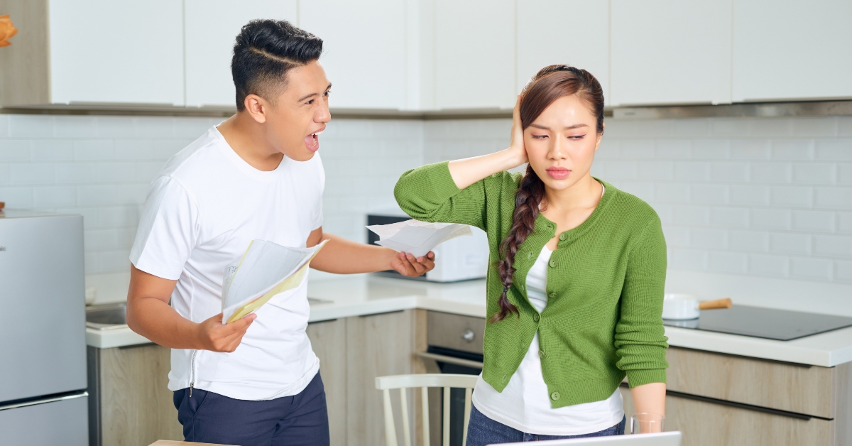 woman spend too much money on shopping