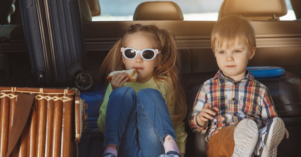 travel by car family trip together vacation