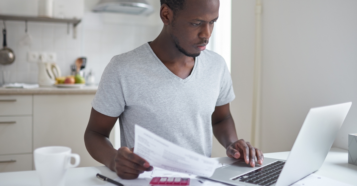 student trying to make payment for university education 
