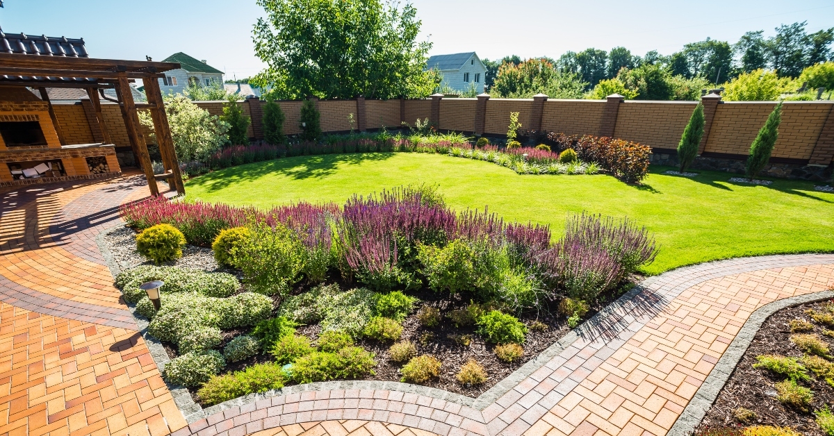 beautiful landscaping