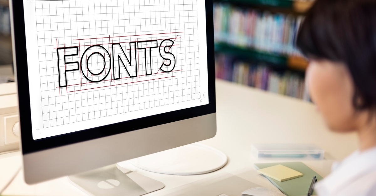 fonts creative drawing