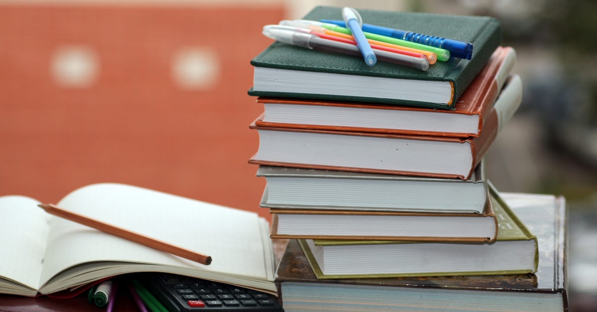 pen pencil study textbooks