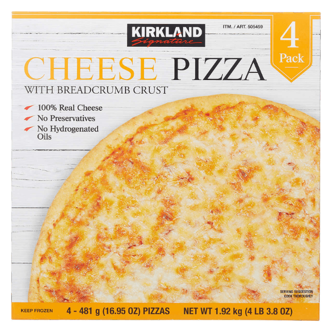 Costco-Kirkland Signature Cheese Pizza