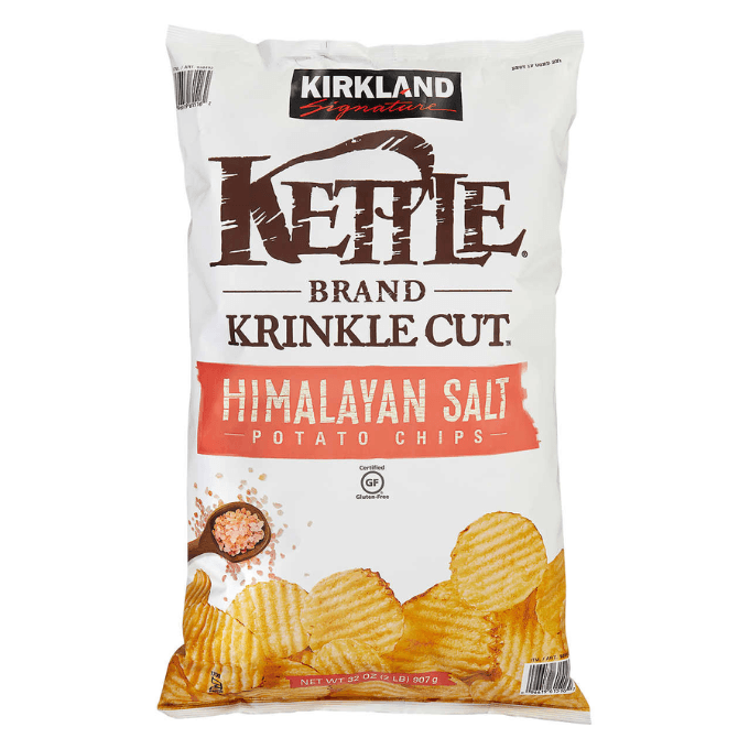 Costco-Kirkland Signature Kettle Himalayan Salt Potato Chips 