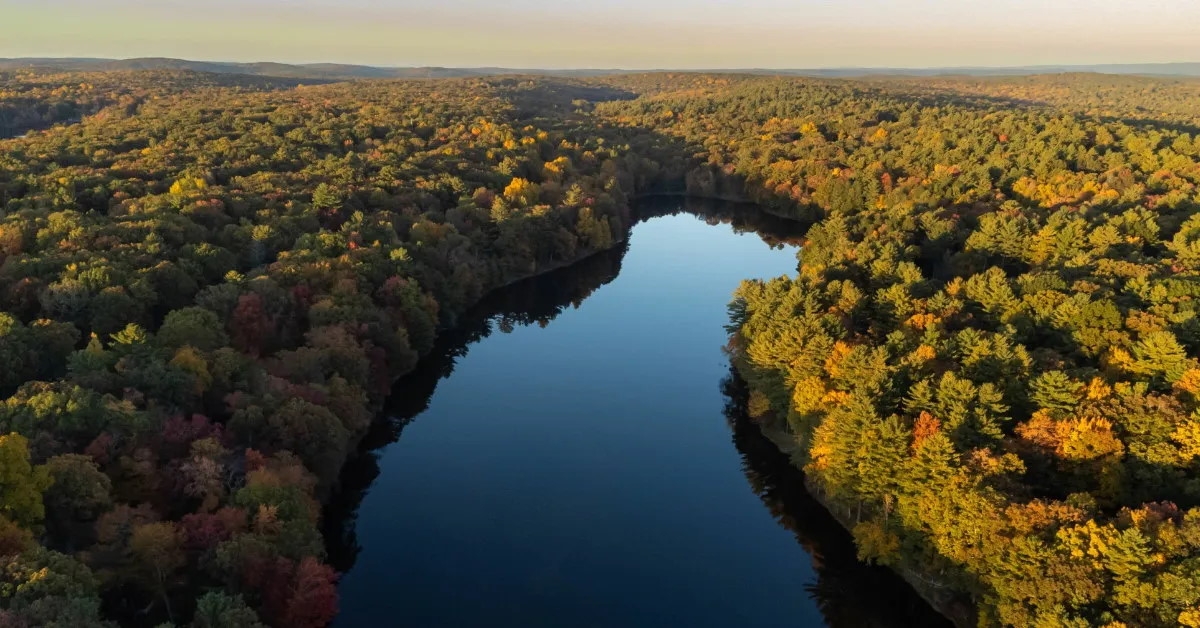 pocono mountains in stroudsburg, pennsylvania