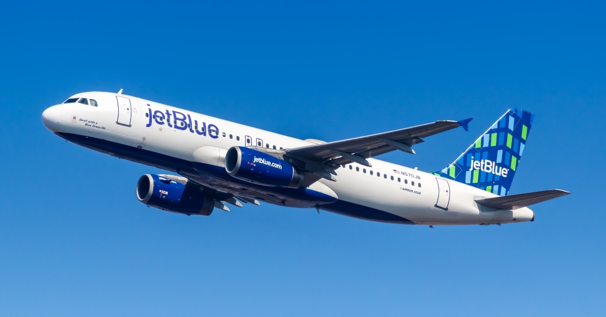 JetBlue Airbus A320 airplane