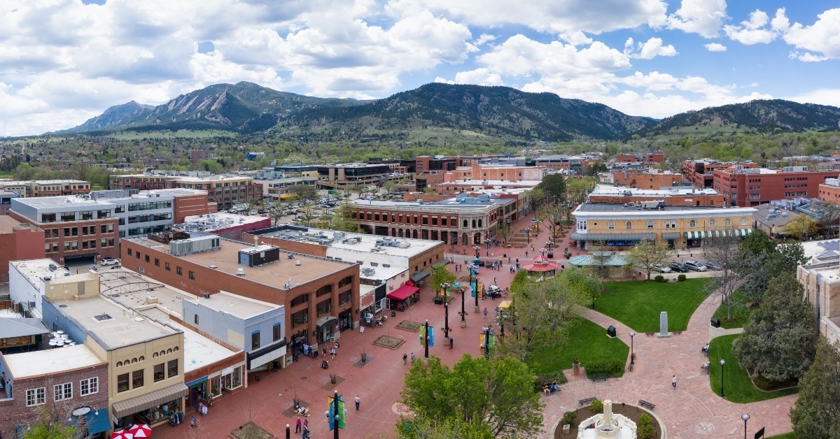 Boulder Pearl Street Mall Colorado