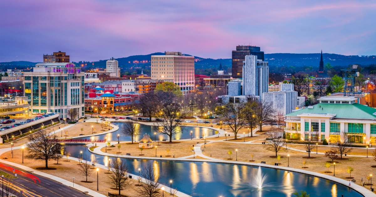 skylines in huntsville alabama