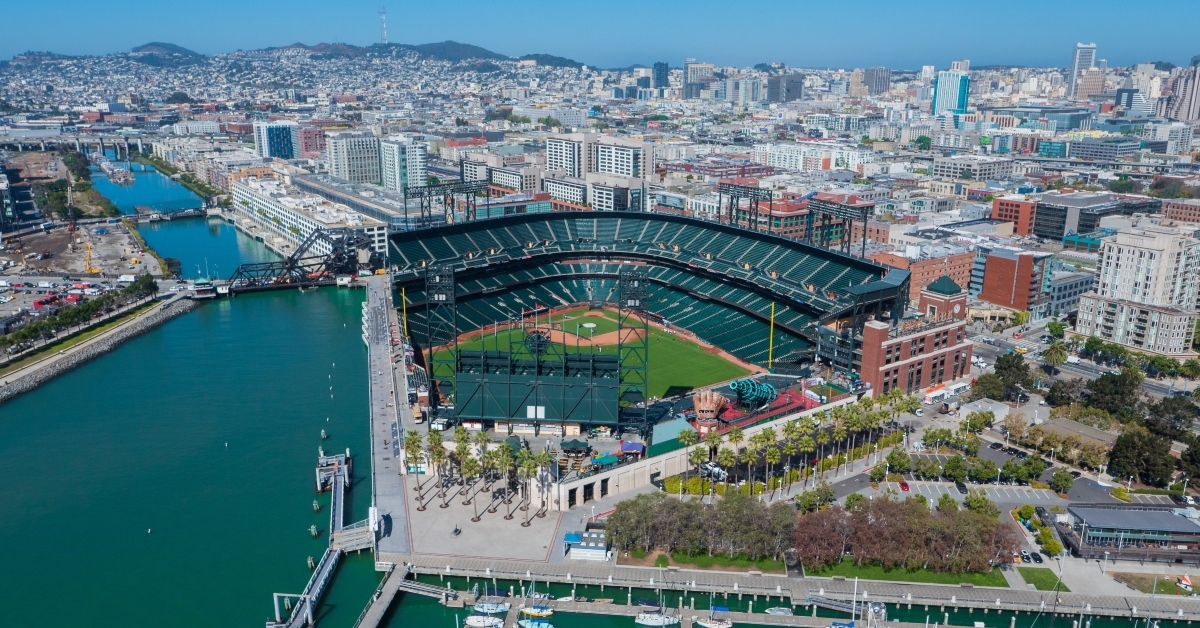 AT&T Park aerial