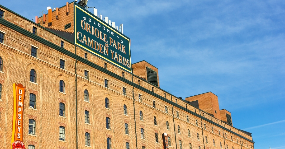 warehouse building on Oriole Park