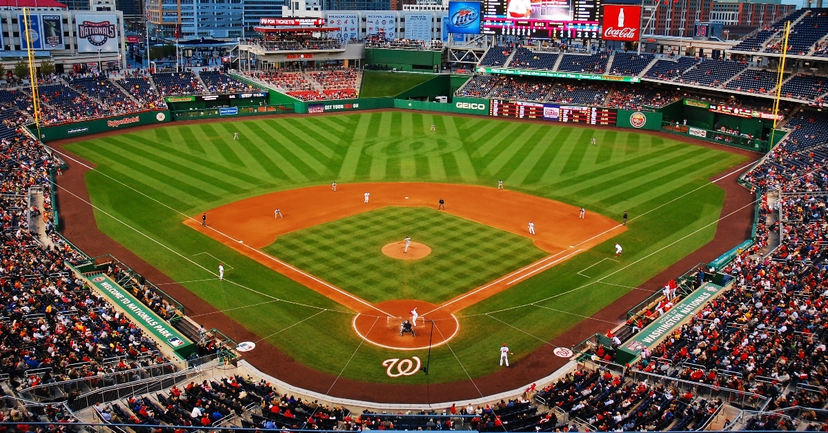 Washington Nationals Park prepares for a baseball game