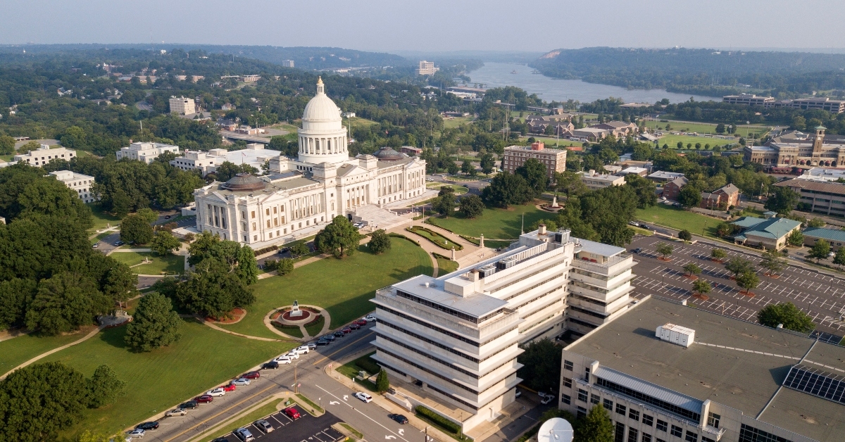 A photo of Little Rock, Arkansas
