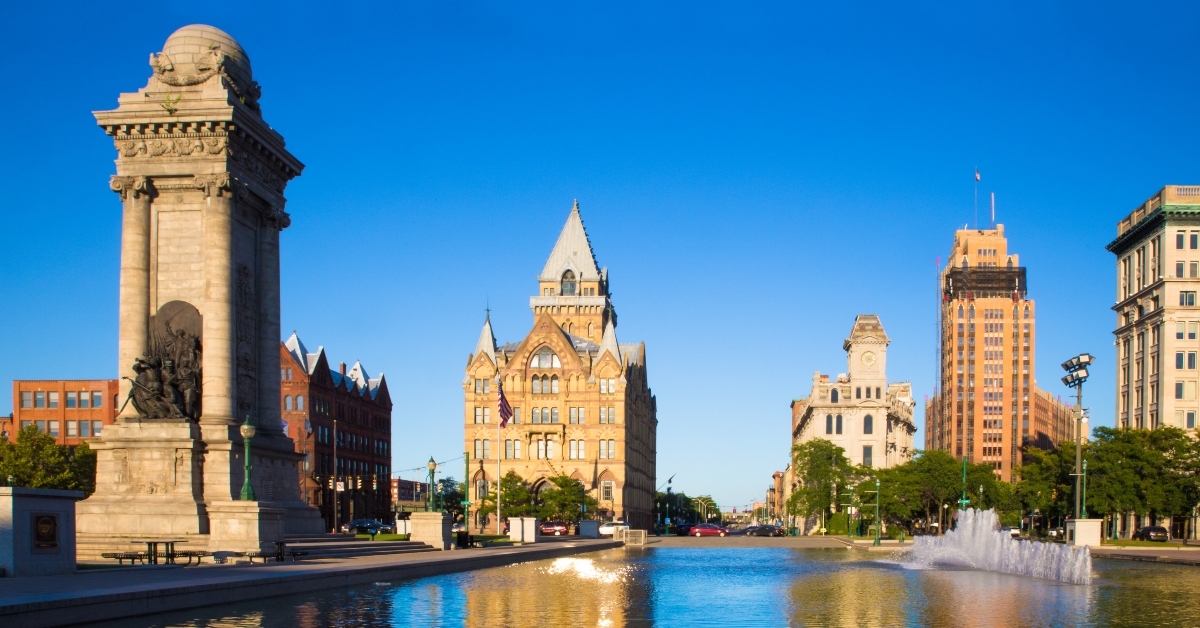 Syracuse New York buildings 