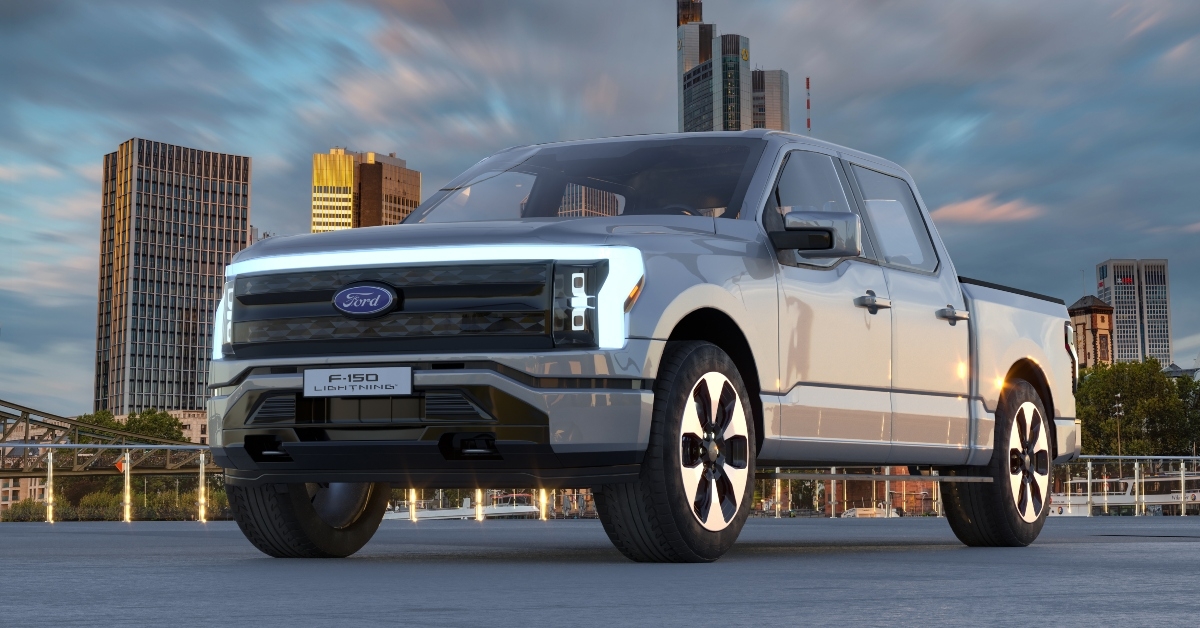 Ford F-150 lightning electric truck