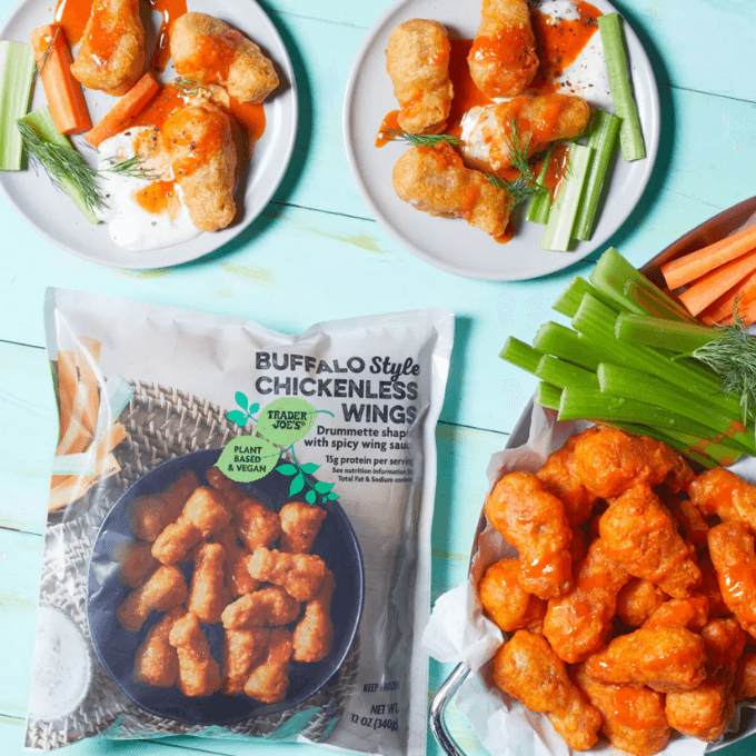 Trader Joe's-Buffalo Style Chickenless Wings