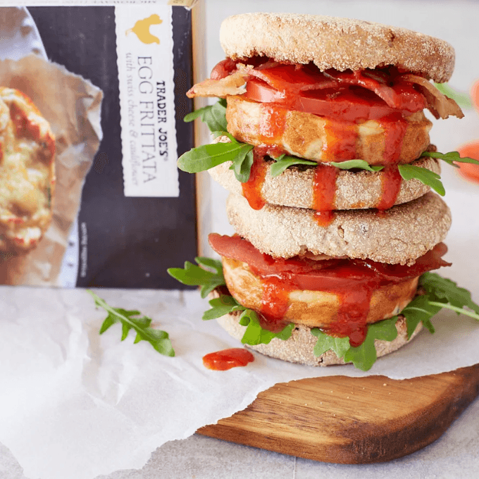 Trader Joe's egg frittata