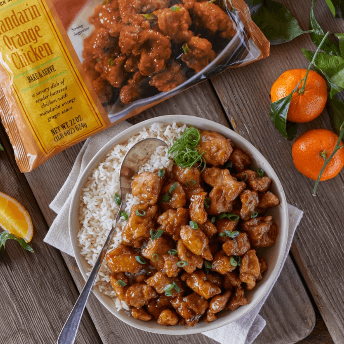 Trader joe's-Mandarin Orange Chicken