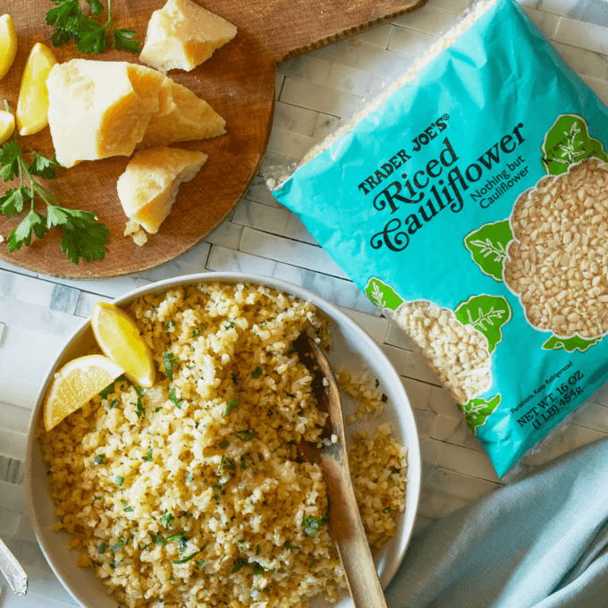 Trader Joe's-Riced Cauliflower