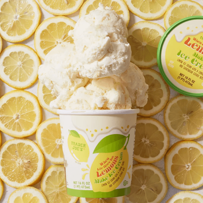 Trader Joe's-When Life Gives You Lemons, Make Ice Cream 