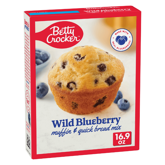Aldi-Betty Crocker Wild Blueberry Muffin & Quick Bread Mix 