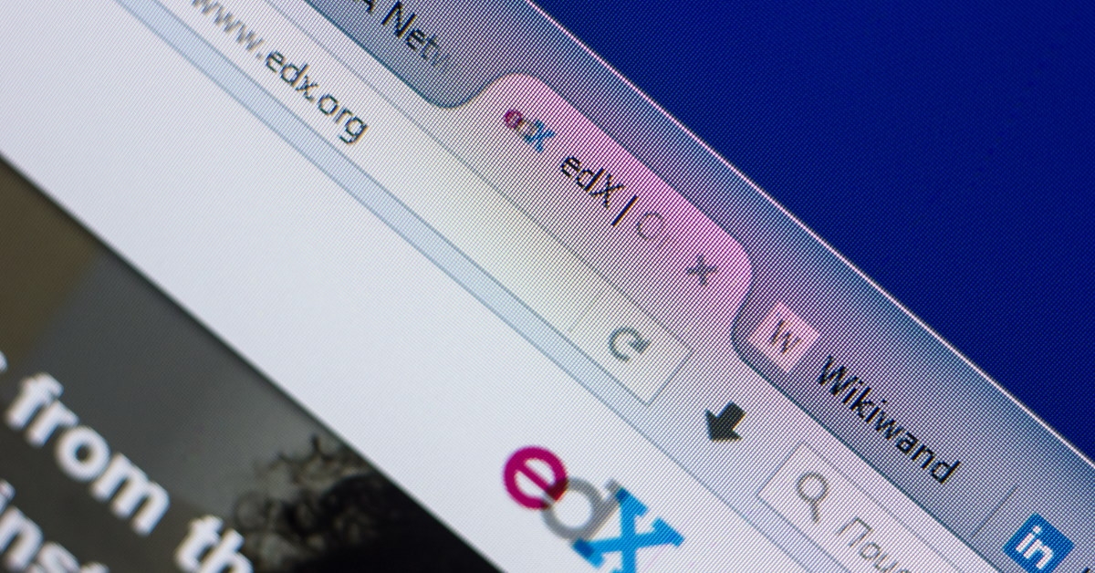 edx website on internet browser