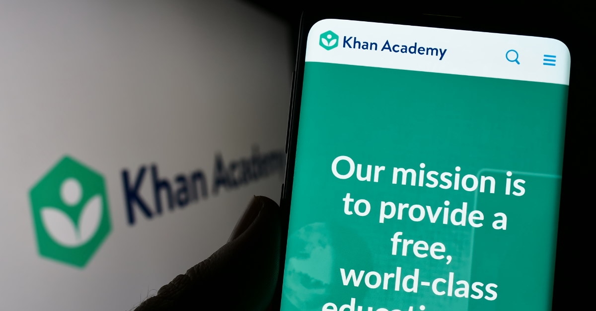 khan academy on smartphone 