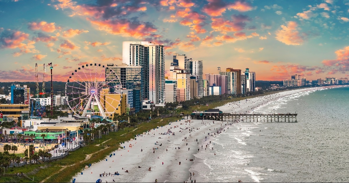 Myrtle Beach boardwalk South Carolina