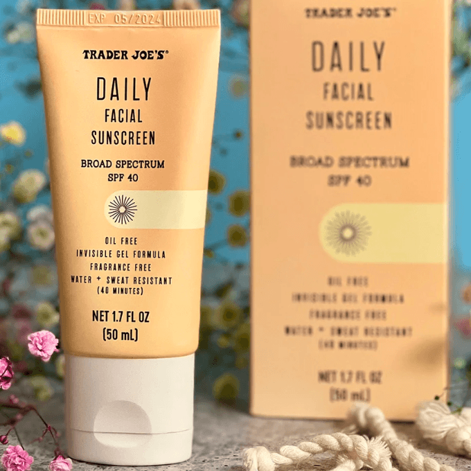 Trader Joe's-Daily Facial Sunscreen SPF 40