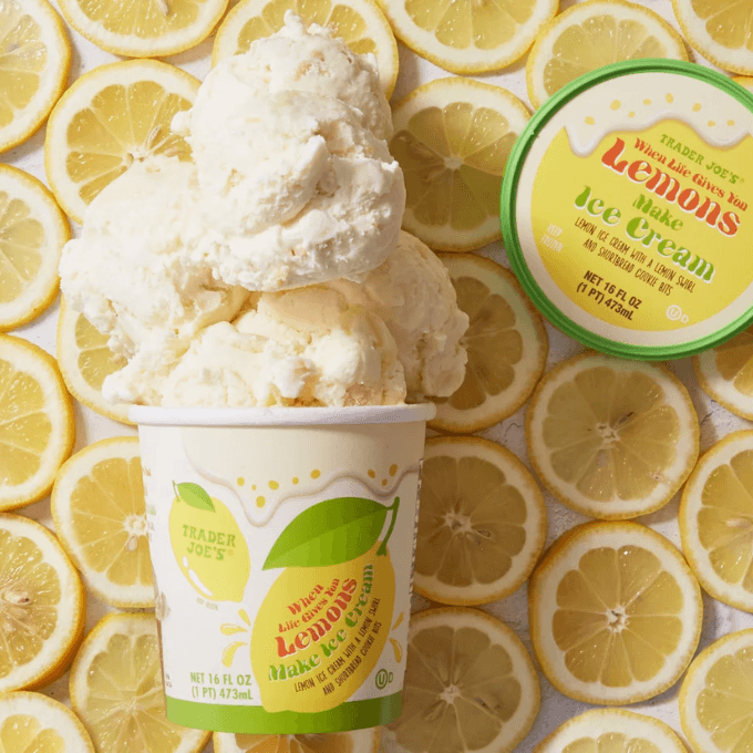 Trader Joe's- When Life Gives You Lemons Make Ice Cream