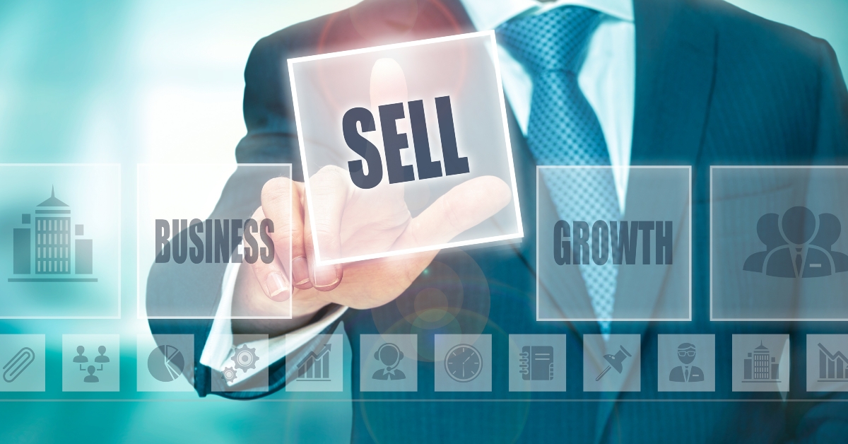 business sell concept 