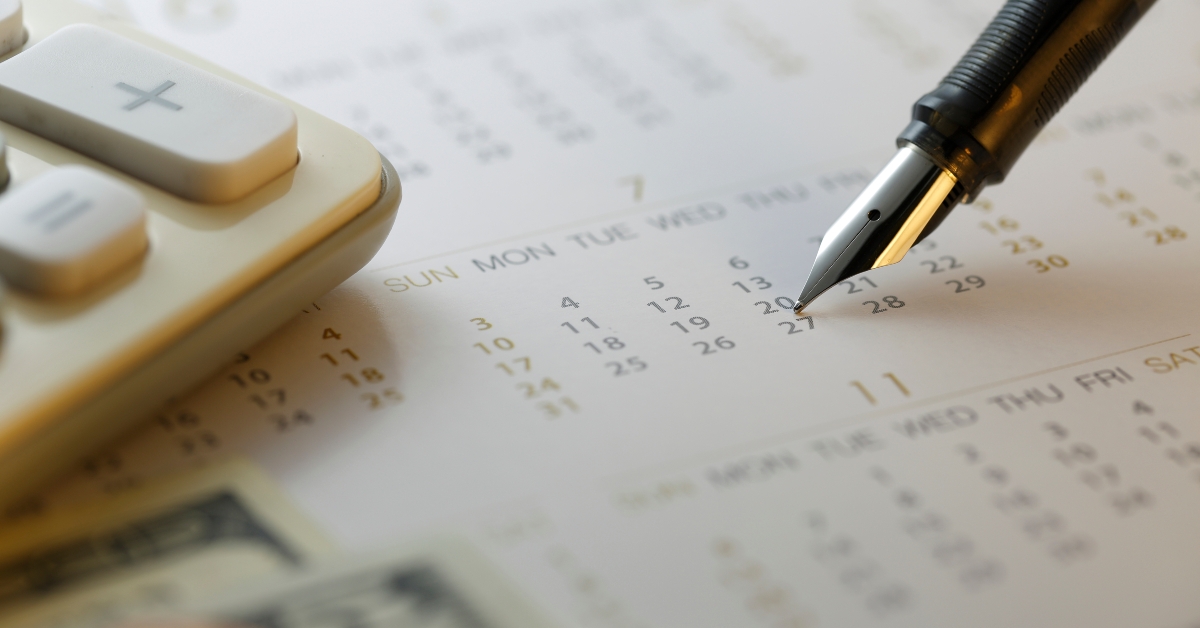 financial settlement date