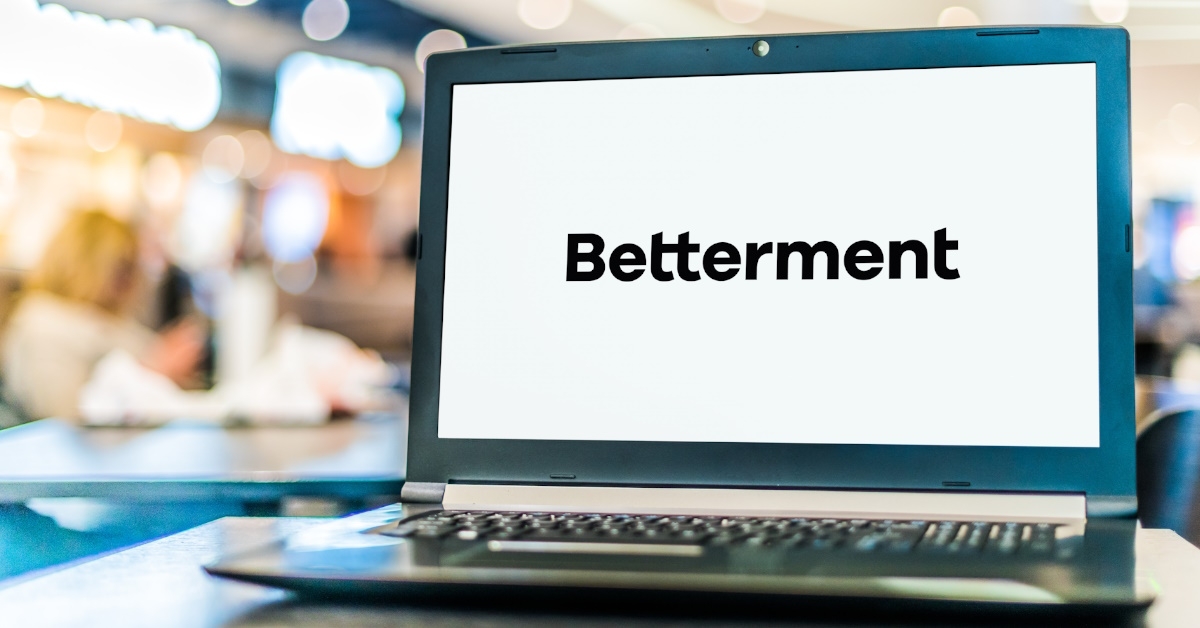 betterment on laptop