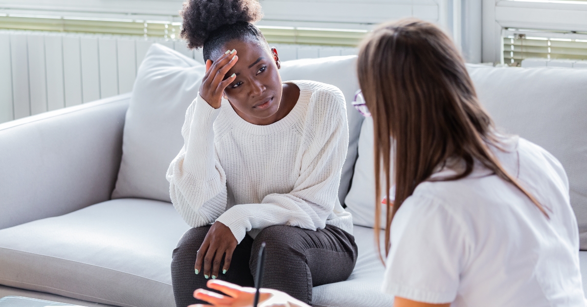 patient receiving bad news