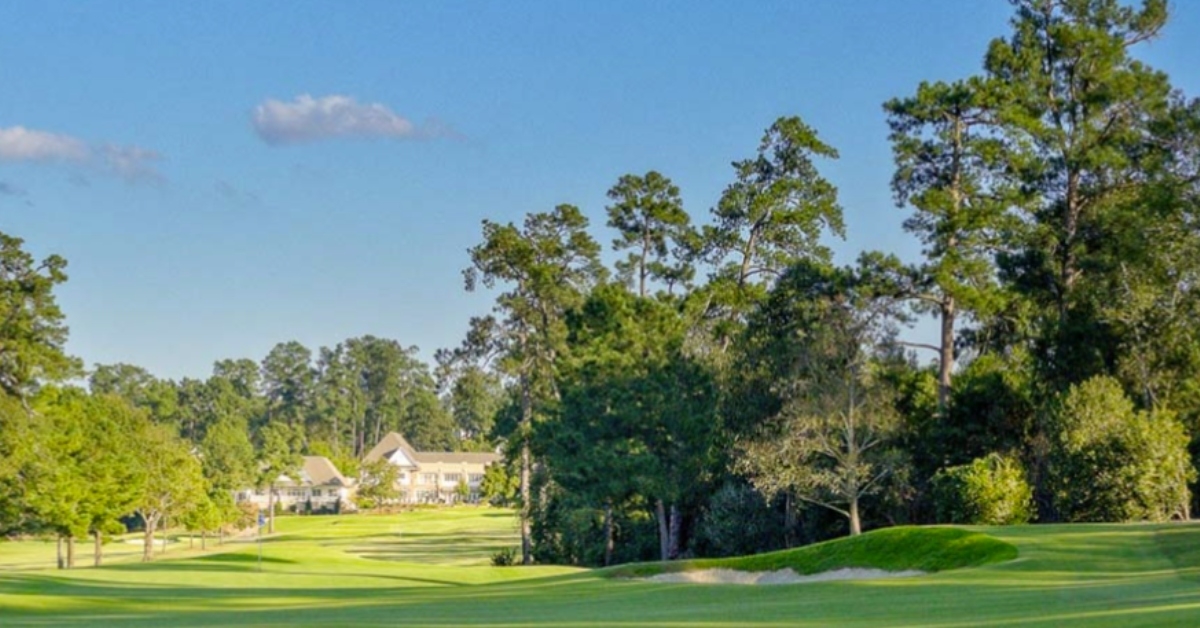 A shot of the fairway at Augusta National Golf Club